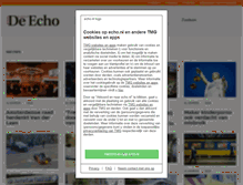 Tablet Screenshot of echo.nl